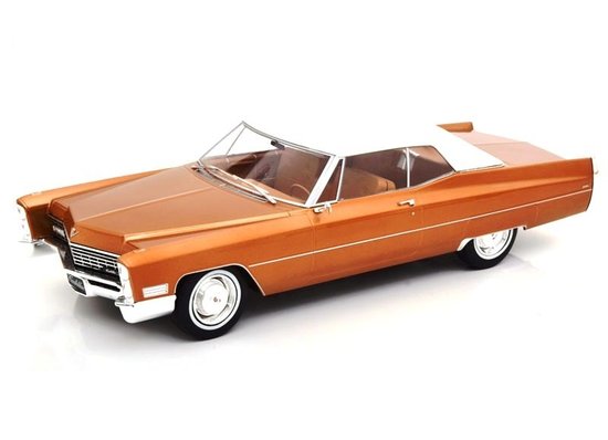 CADILLAC - DE VILLE SOFT-TOP CLOSED 1967 copper met